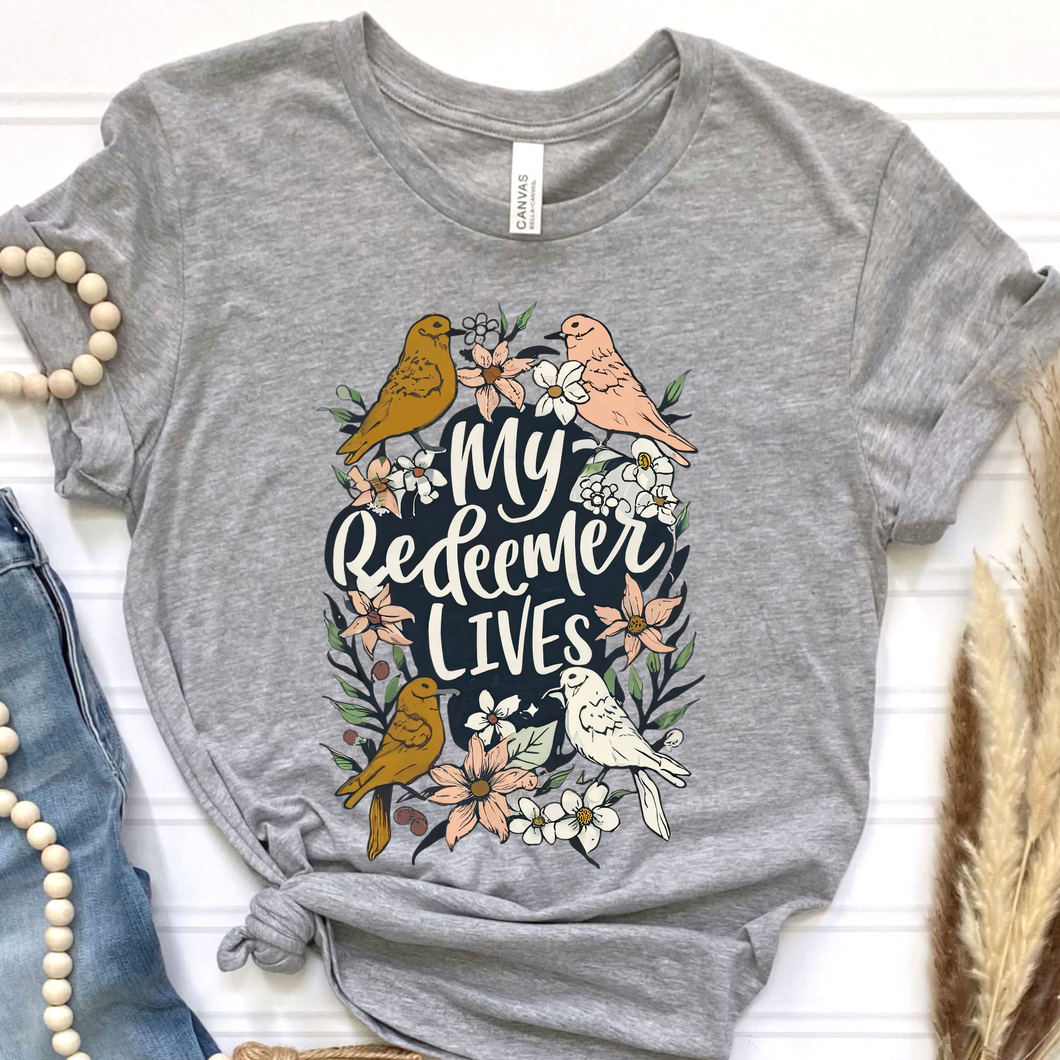 My Redeemer Lives  DTF Print