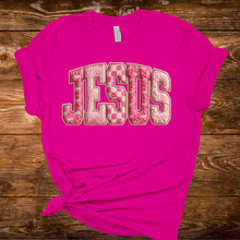 Load image into Gallery viewer, Jesus Pink DTF Print