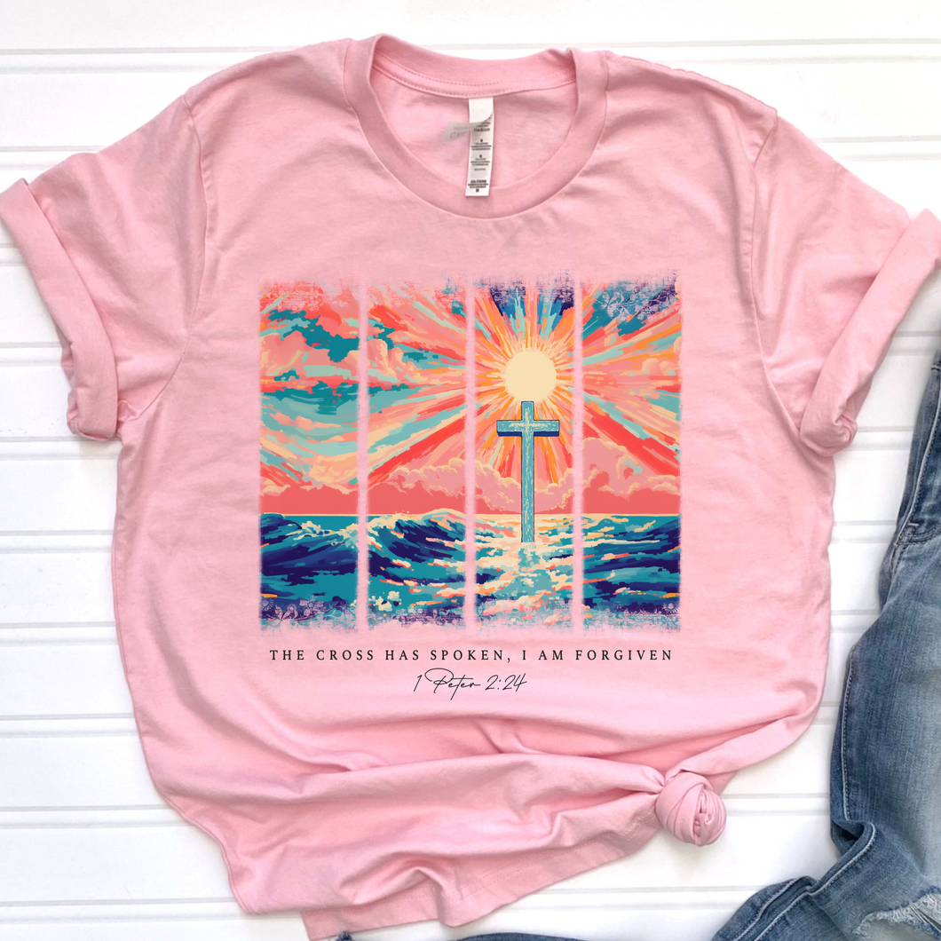 The Cross has Spoken DTF Print