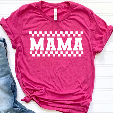 Mama White DTF Print