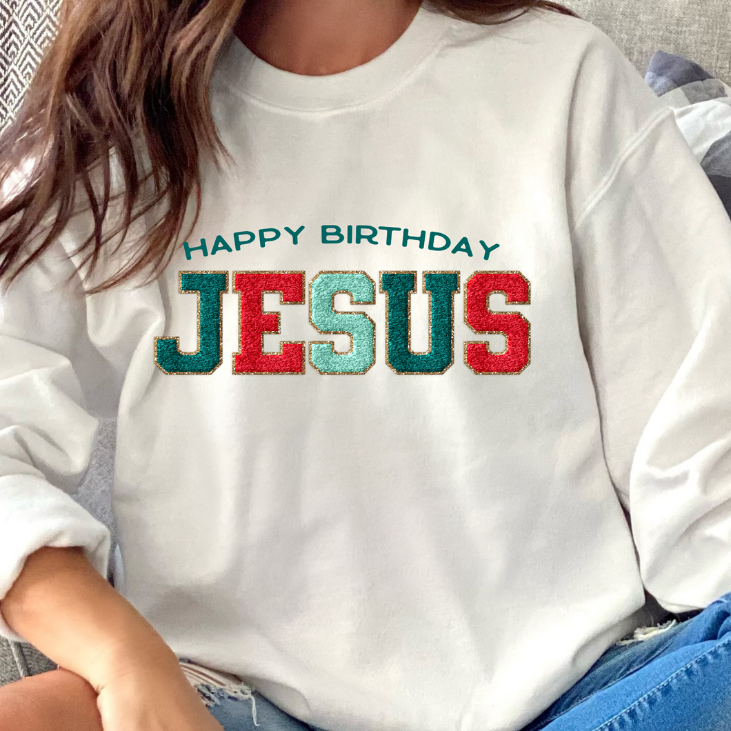 Happy Birthday Jesus DTF Print