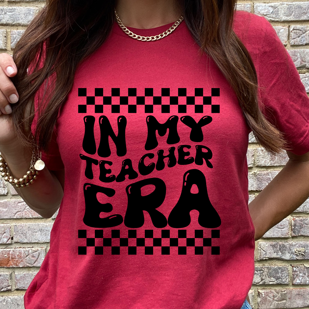 Teacher Era DTF Print
