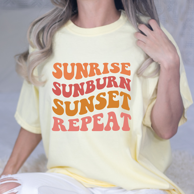 Sunburn DTF Print