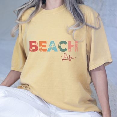 Beach Life DTF Print
