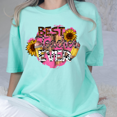 Best Teacher Ever 2 DTF Print