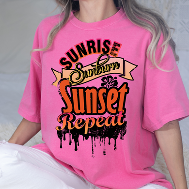 Sunburn DTF Print