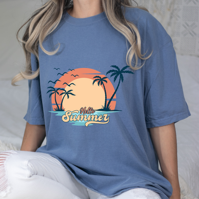 Hello Summer DTF Print