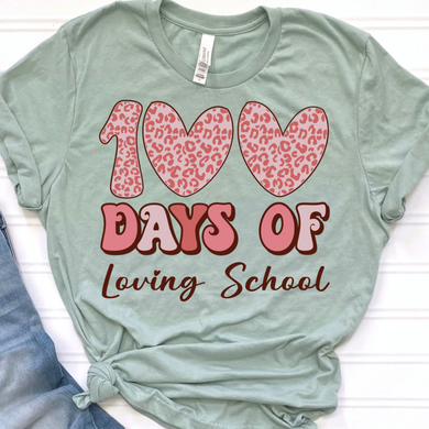 Loving School DTF Print