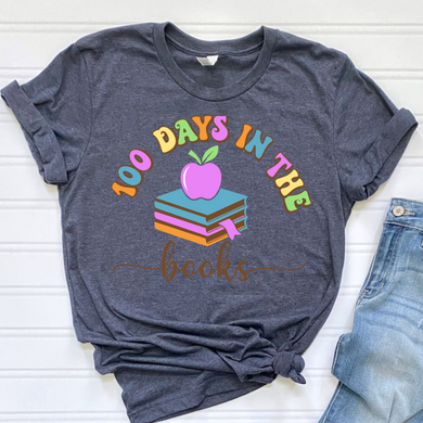 100 Days in the Books DTF Print