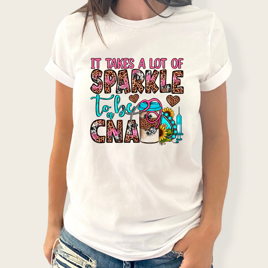 It takes alot of sparkle, CNA DTF Print