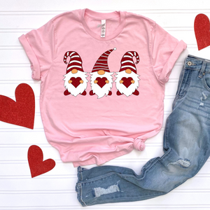 Valentines day Gnomes DTF Print