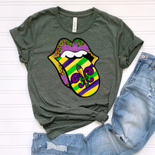 Load image into Gallery viewer, Mardi Gras Leopard Print DTF Print