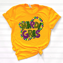 Load image into Gallery viewer, Mardi Gras Beads DTF Print