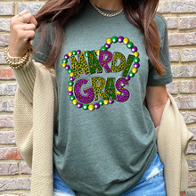 Load image into Gallery viewer, Mardi Gras Beads DTF Print