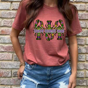Crawdi Gras DTF Print