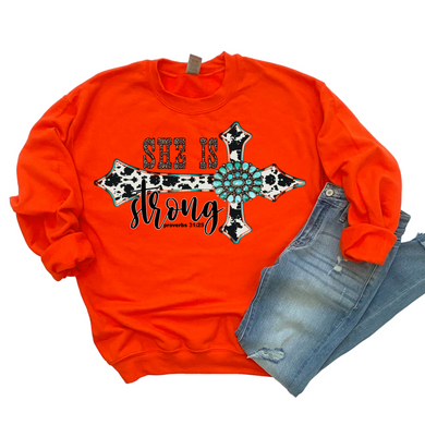 She is Strong DTF Print