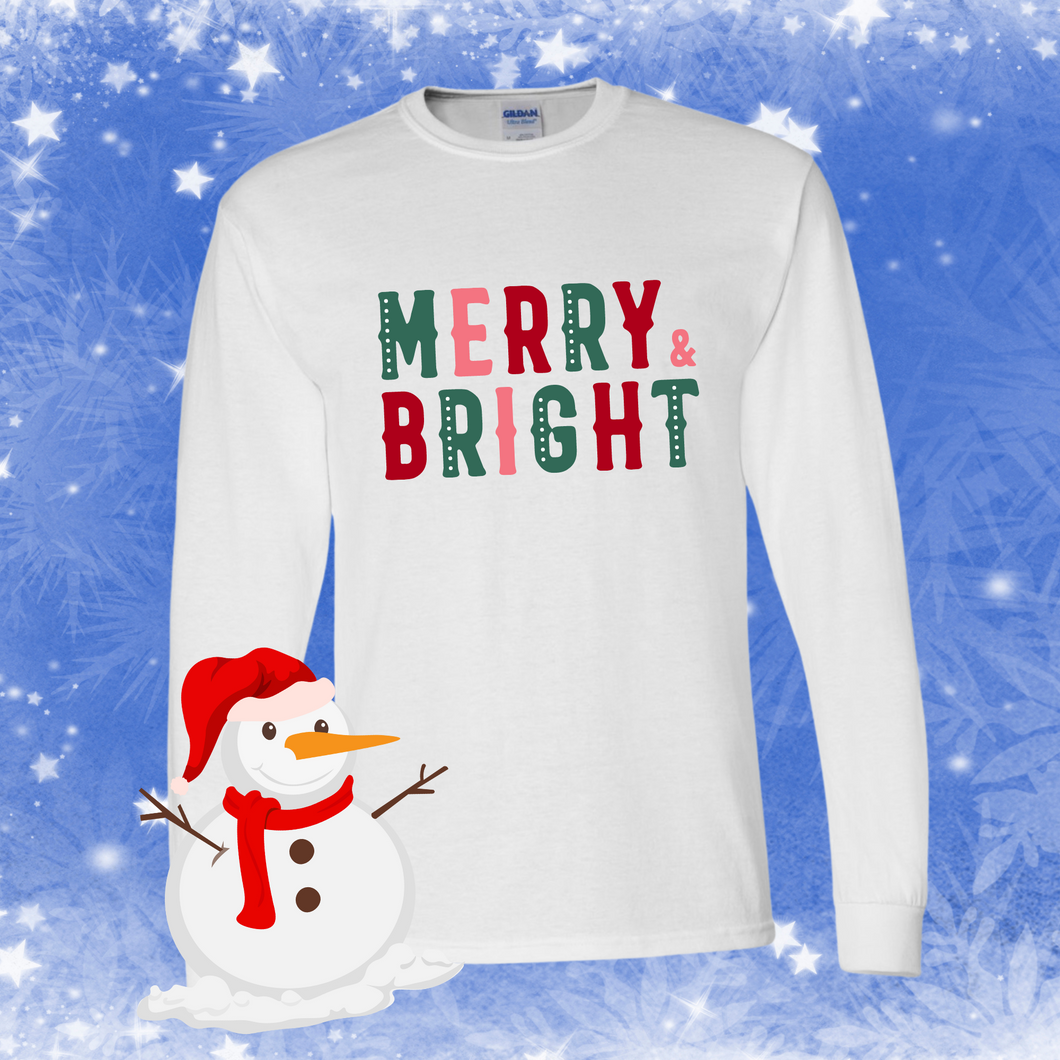 Bright Christmas DTF Print