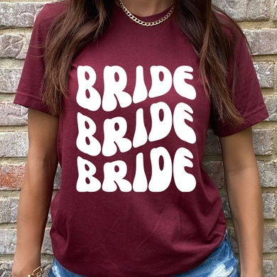 Bride in White DTF Print