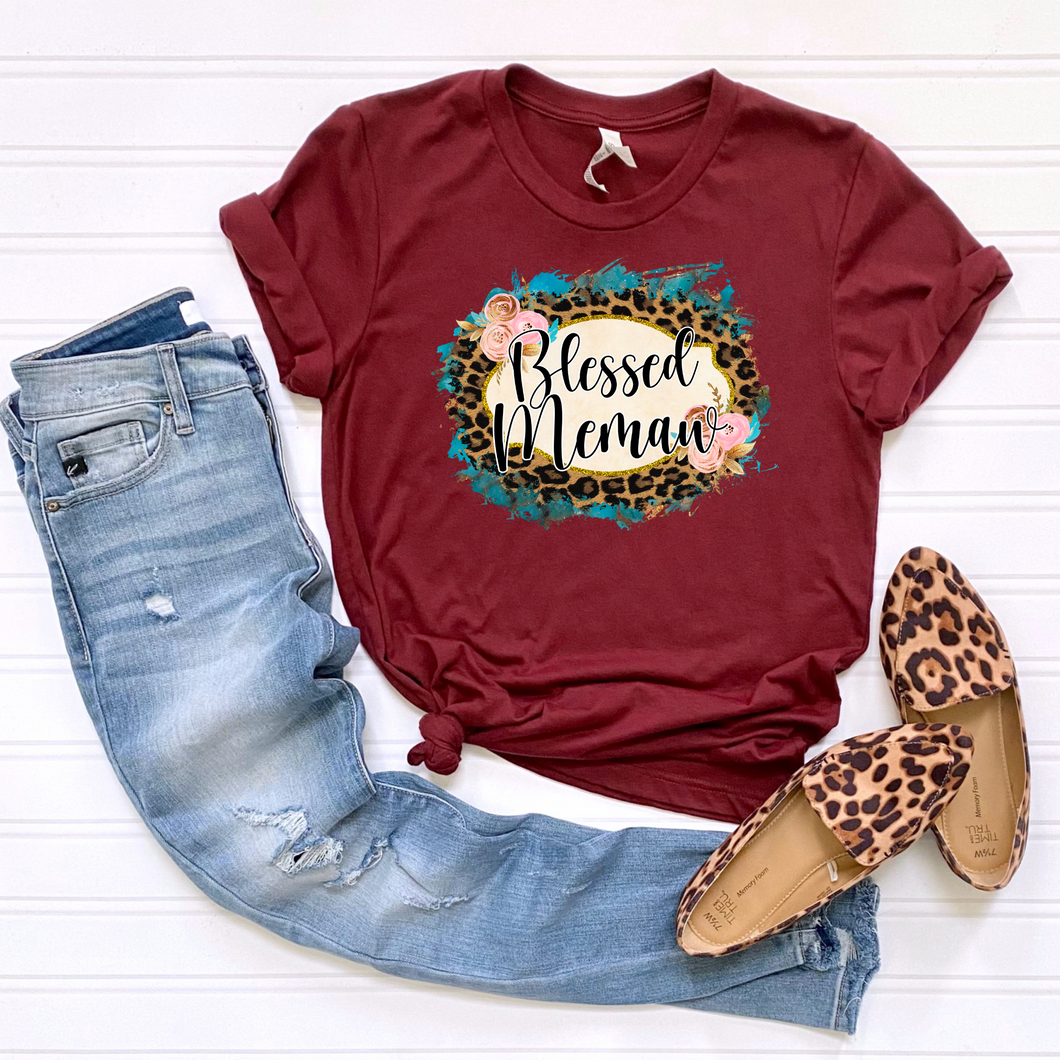 Blessed Memaw DTF Print