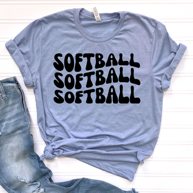 Softball DTF Print