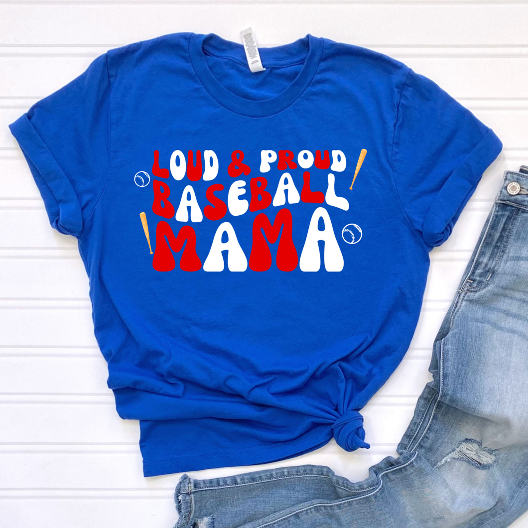 Baseball Mama DTF Print