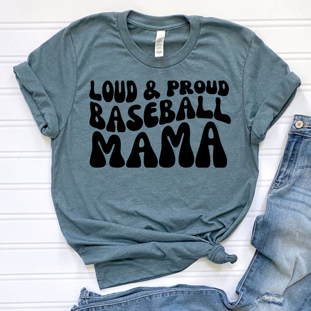 Baseball Mama DTF Print