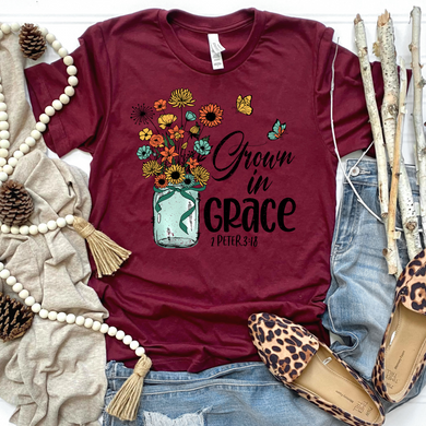 Grow in Grace DTF Print