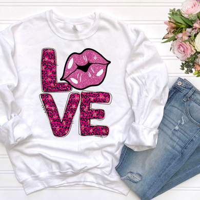 Hot Pink Love DTF Print