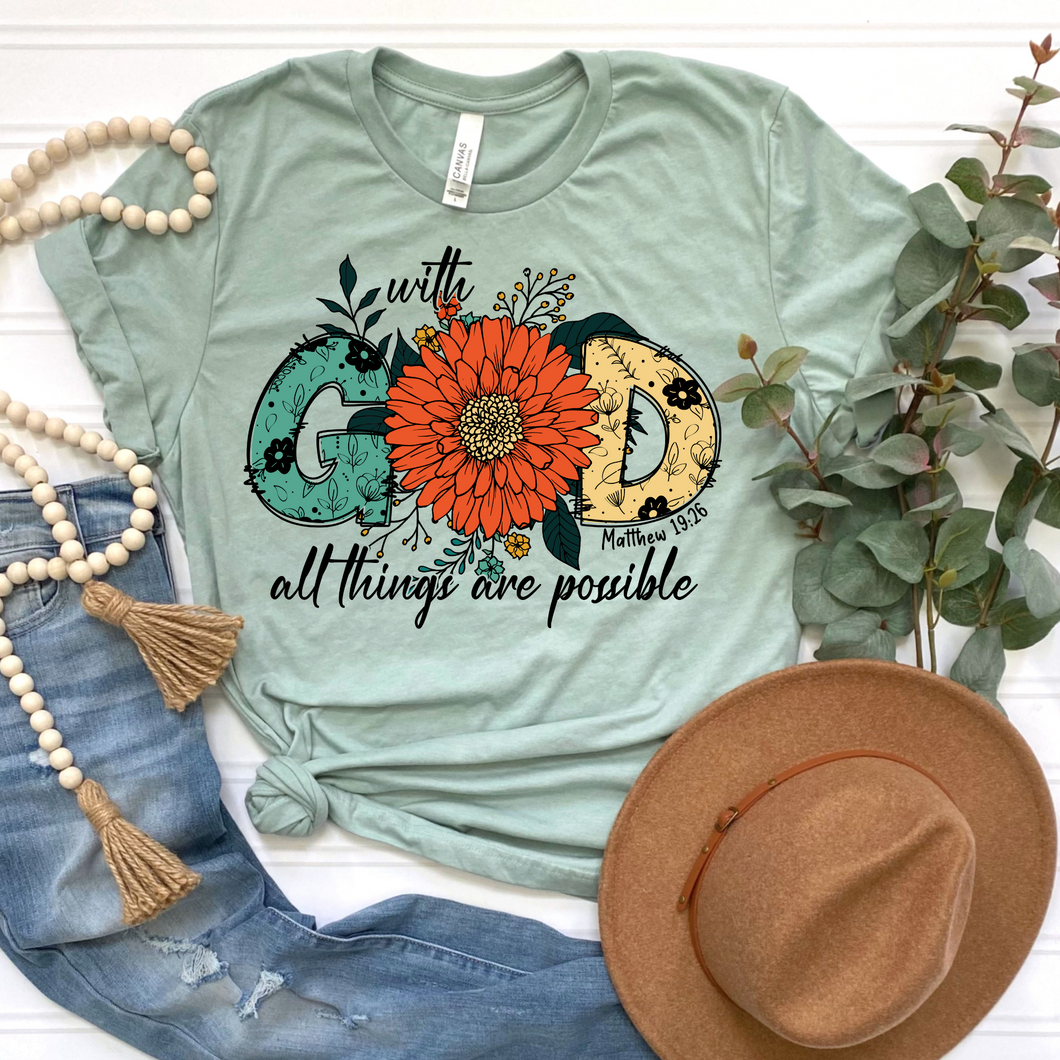 With God DTF Print