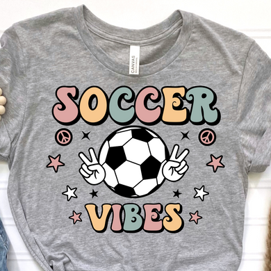 Soccer Vibes DTF Print