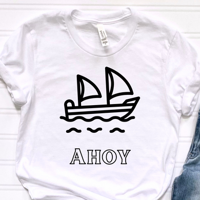 Ahoy Coloring DTF Print