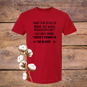 Power in the Blood DTF Print