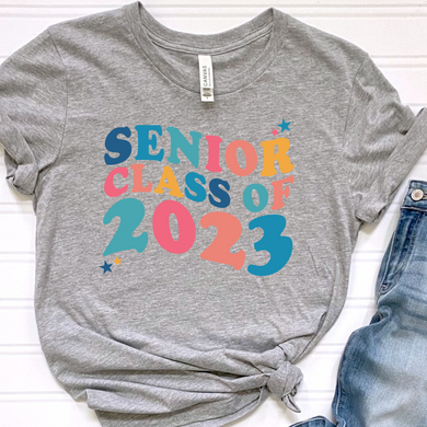 Class Of 2023 Colorful DTF Print