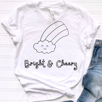 Bright & Cheery Coloring DTF Print
