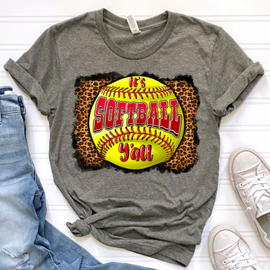 Softball Y’all DTF Print
