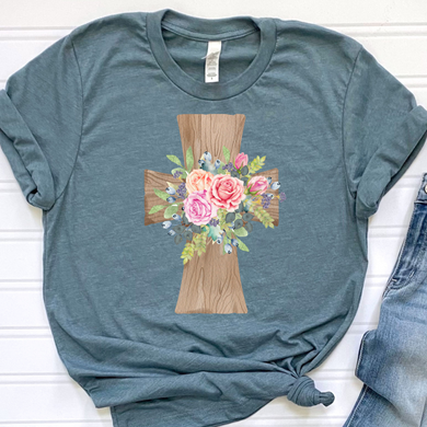 Easter Cross DTF Print